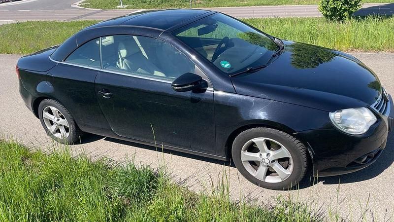 Gebraucht VW Eos Sport 160 PS (117 kW) 2009 Deep black perleffekt Cabrio