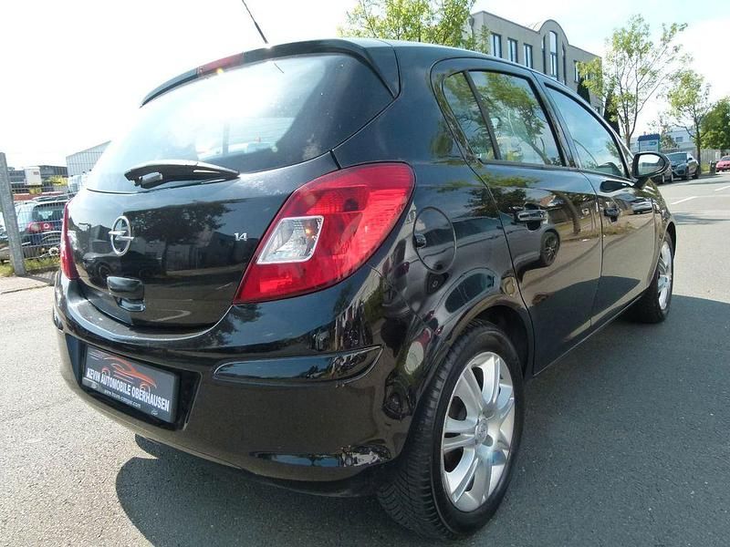 Gebraucht Opel Corsa Edition 90 PS (66 kW) 2008 Schwarz Limousine