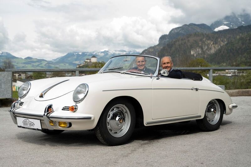 Używany Porsche 356 60 KM (44 kW) 1960 Biały Kabriolet