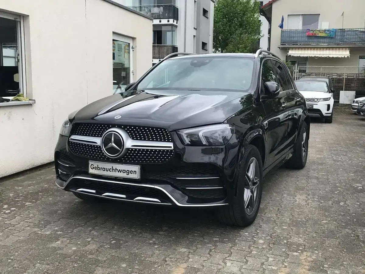 Gebraucht Mercedes GLE350 AMG line 272 PS (200 kW) 2020 Obsidianschwarz SUV