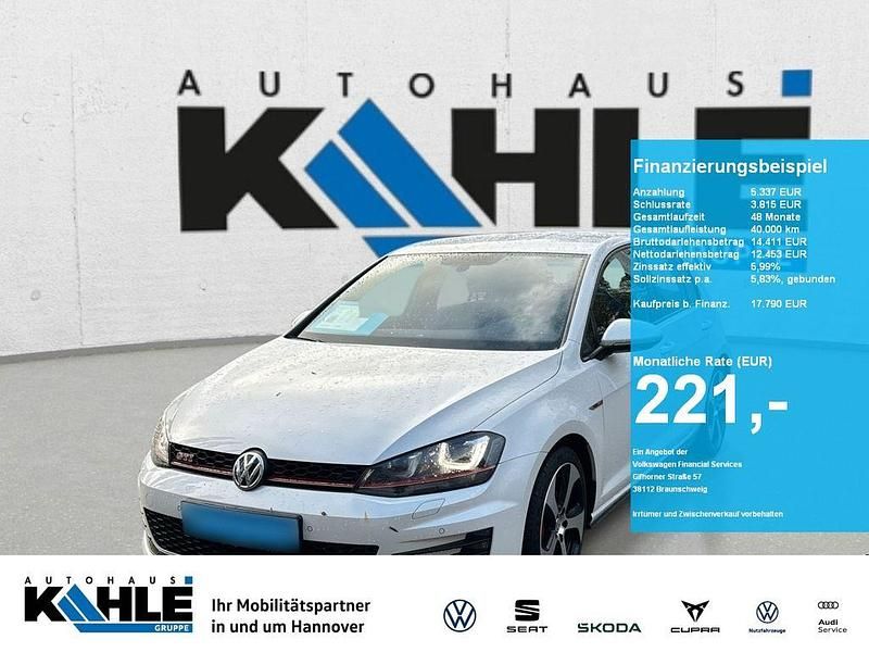 Weiß Gebraucht 2014 VW Golf VII GTI Limousine | 17.790 € (Etwas zu teuer) - Bild 1/4