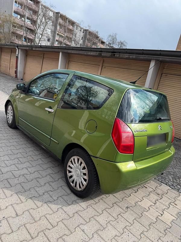 Gebraucht Citroën C2 60 PS (44 kW) 2005 Grün Kleinwagen