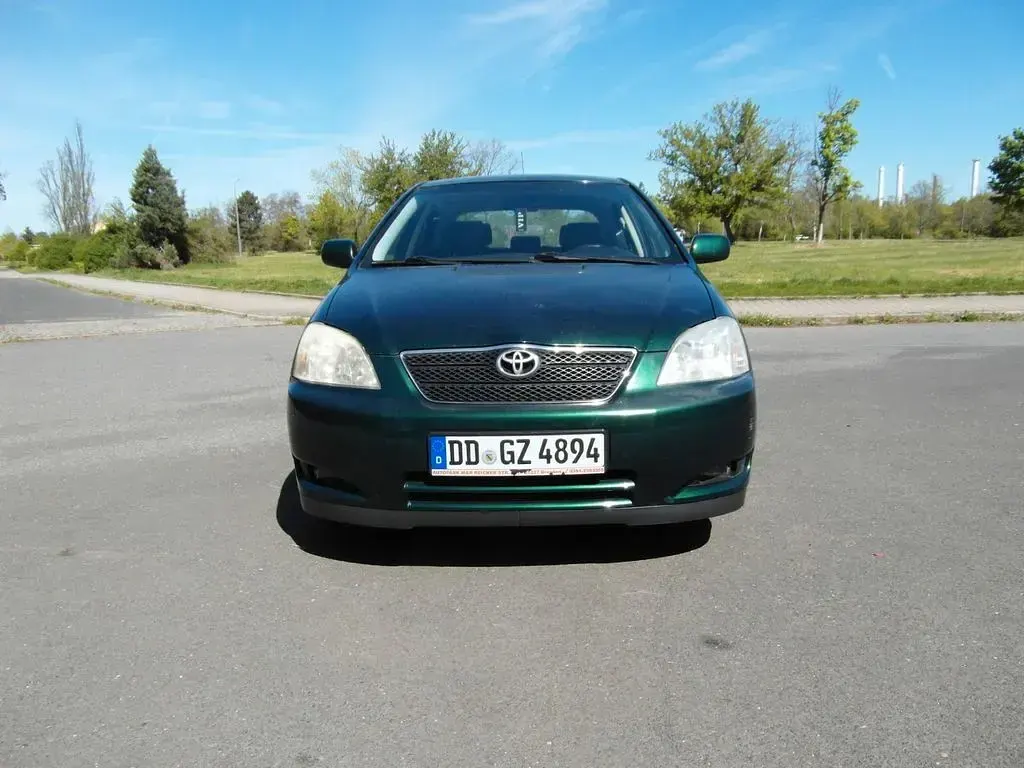 Gebraucht Toyota Corolla 97 PS (71 kW) 2004 Grün Limousine