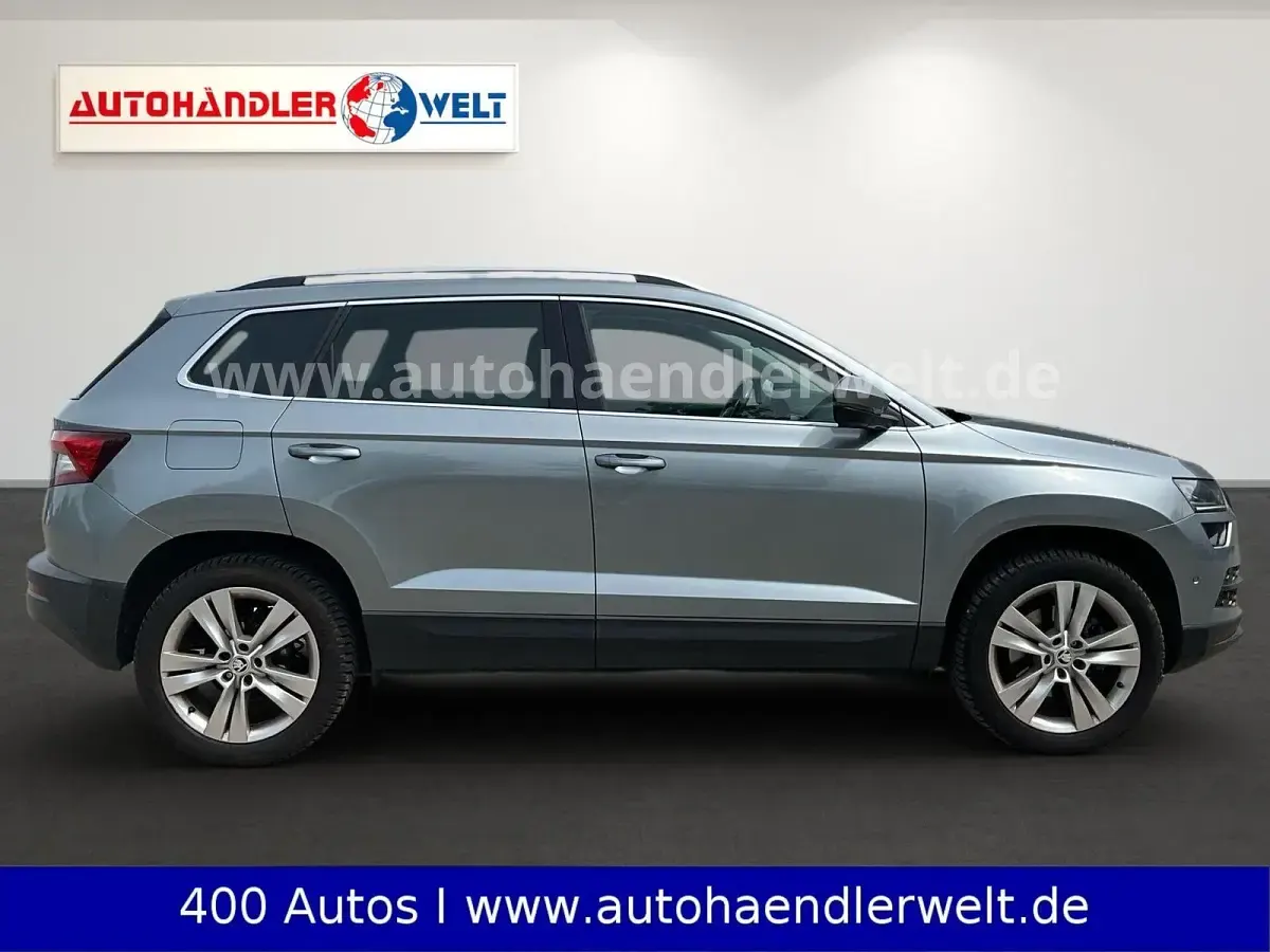Gebraucht Skoda Karoq 116 PS (85 kW) 2018 Silber SUV