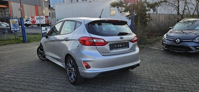 Gebraucht Ford Fiesta ST-Line 125 PS (91 kW) 2018 Silber Kleinwagen