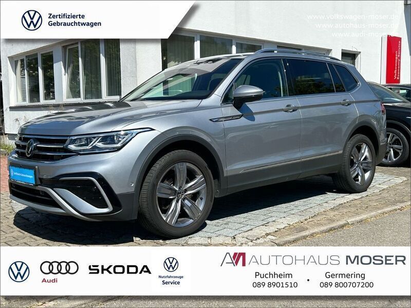 Pyrit silber metallic Gebraucht 2022 VW Tiguan Allspace Elegance SUV | 34.740 € (Guter Preis) - Bild 1/4