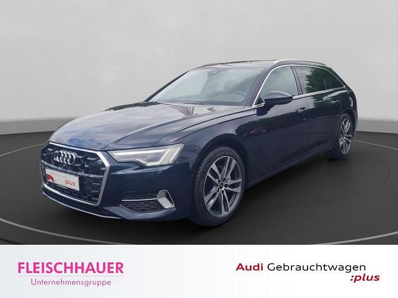 Firmamentblau metallic Gebraucht 2024 Audi A6 Advanced Plus Kombi | 49.440 € - Bild 1/4