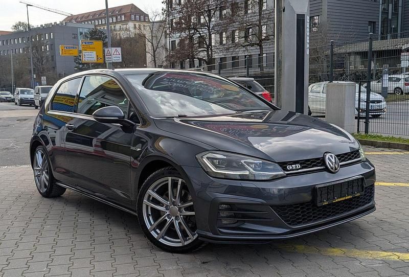 Gebraucht VW Golf GTD 184 PS (135 kW) 2017 Blau Coupé