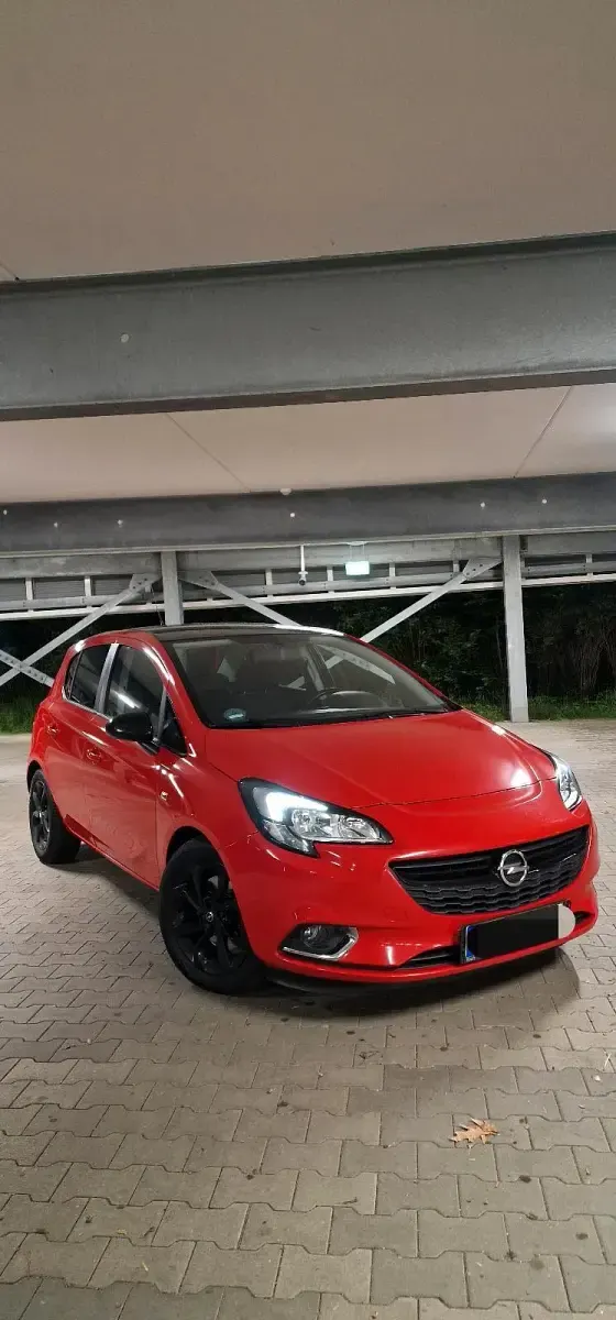 Gebraucht Opel Corsa 90 PS (66 kW) 2016 Rot Kleinwagen