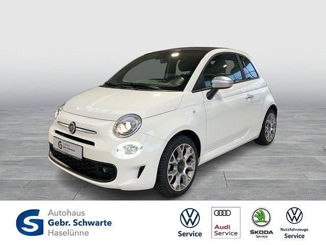 Weiß Gebraucht 2021 Fiat 500 Rockstar Cabrio | 11.950 € (Fairer Preis) - Bild 1/4