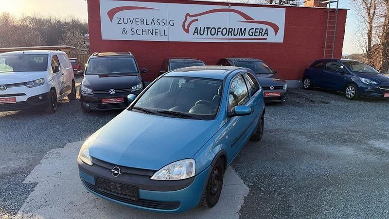 Gebraucht Opel Corsa 75 PS (55 kW) 2001 Blau Kleinwagen