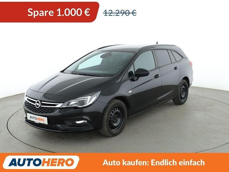 Schwarz Gebraucht 2017 Opel Astra Edition Kombi | 11.290 € (Teuer) - Bild 1/3