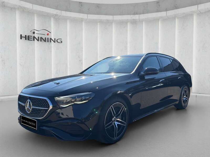Obsidianschwarz Gebraucht 2023 Mercedes E200 Advanced Plus Kombi | 48.880 € (Fairer Preis) - Bild 1/4