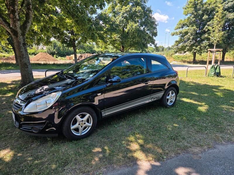 Schwarz Gebraucht 2008 Opel Corsa Kleinwagen | 1.700 € (Fairer Preis) - Bild 1/4
