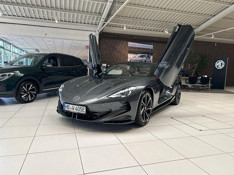 Neu MG Cyberster 375 kW (510 PS) 2025 Medal silver Cabrio