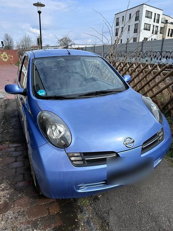 Gebraucht Nissan Micra 2005 Blau Kleinwagen