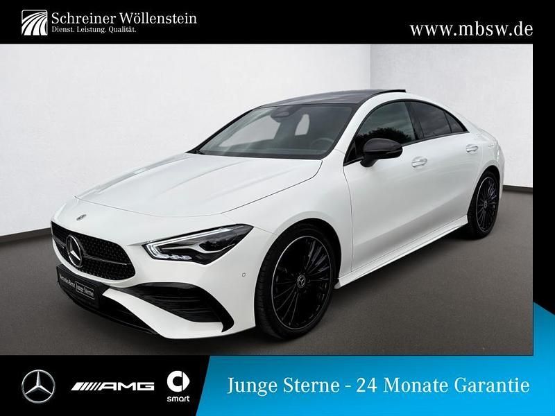 Unilack polarweiß Gebraucht 2024 Mercedes CLA200 Coupé | 36.590 € (Fairer Preis) - Bild 1/4