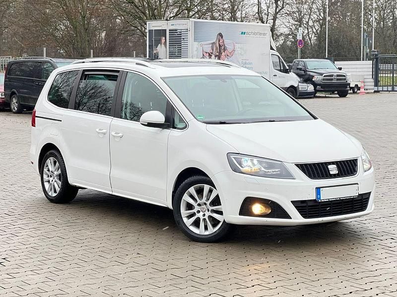 Gebraucht Seat Alhambra 170 PS (125 kW) 2011 "candy" weiss Van / Kleinbus