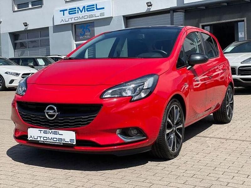 Rot Gebraucht 2015 Opel Corsa Color Edition Limousine | 7.999 € (Fairer Preis) - Bild 1/4