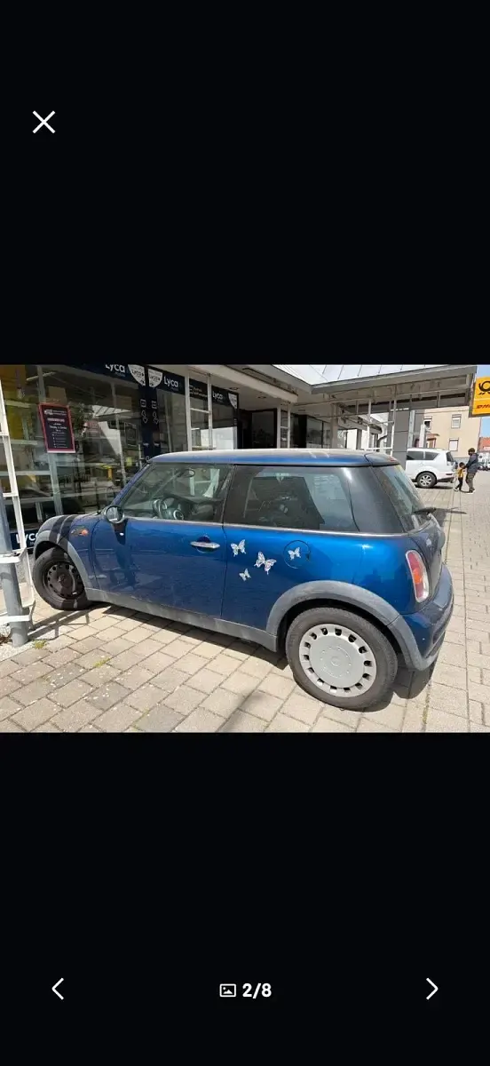 Usata Mini ONE 90 CV (66 kW) 2001 Blu Utilitaria
