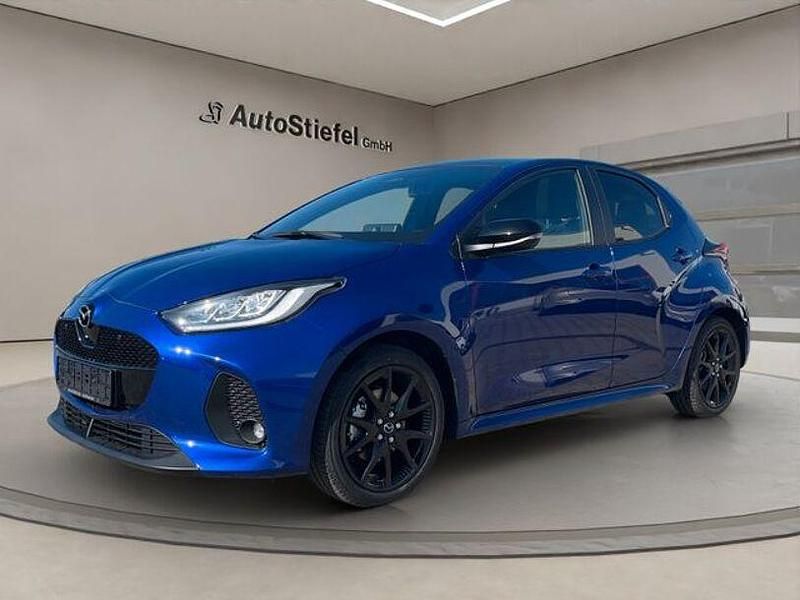 Blau Gebraucht 2024 Mazda 2 Homura-Line Limousine | 26.990 € - Bild 1/4
