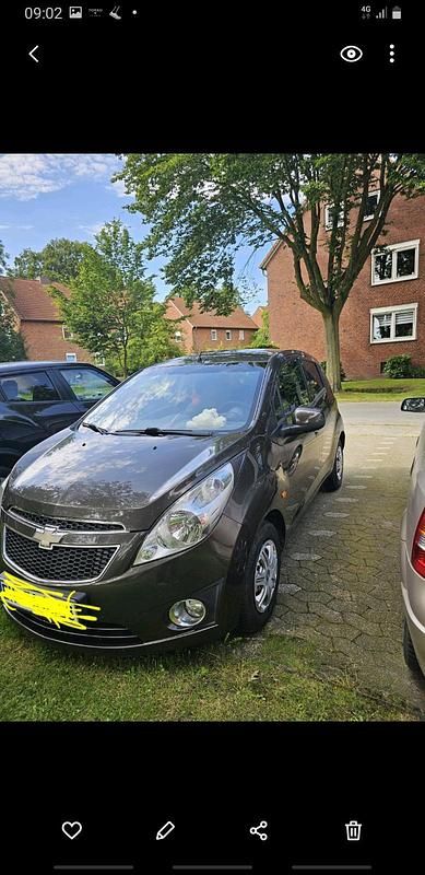 Braun Gebraucht 2010 Chevrolet Spark Kleinwagen | 1.900 € (Fairer Preis) - Bild 1/4