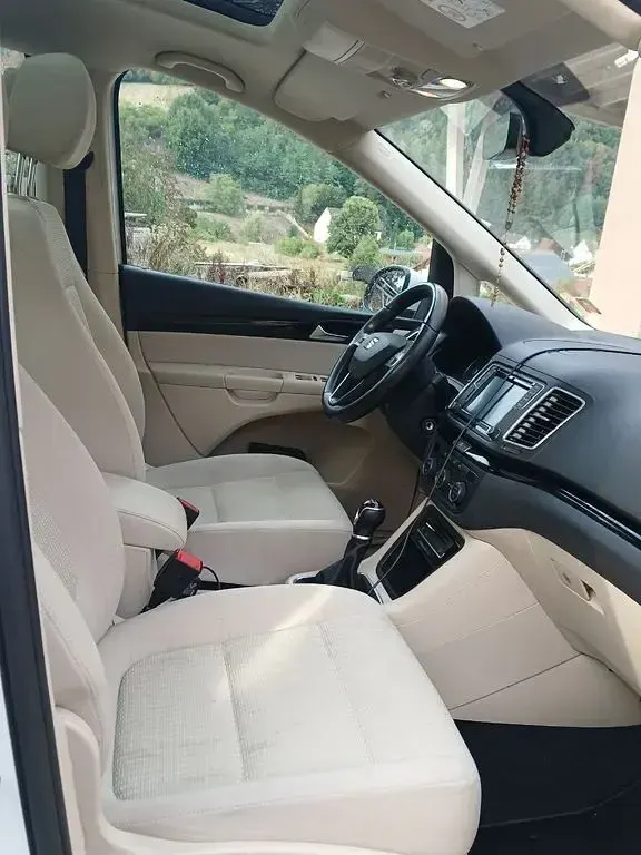 Gebraucht Seat Alhambra Style 150 PS (110 kW) 2017 Weiß Van / Kleinbus