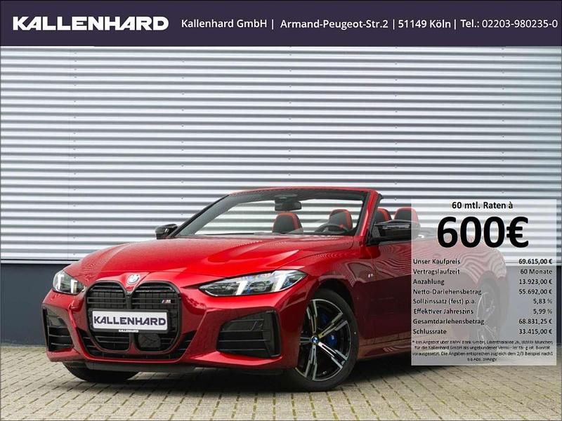 Dragon fire rot metallic Gebraucht 2024 BMW 440 Cabrio | 69.615 € - Bild 1/4