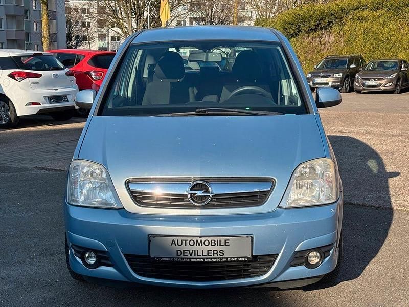 Gebraucht Opel Meriva Edition 105 PS (77 kW) 2007 Blau Van / Kleinbus