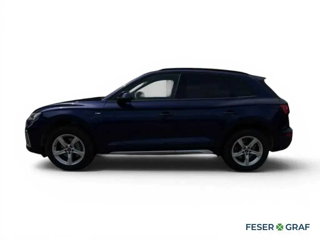 Gebraucht Audi Q5 S-Line 204 PS (150 kW) 2024 Navarrablau metallic SUV