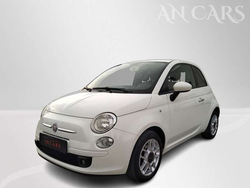 Sonderfarbe gelato weiß Gebraucht 2010 Fiat 500 Sport Kleinwagen | 4.100 € (Fairer Preis) - Bild 1/4