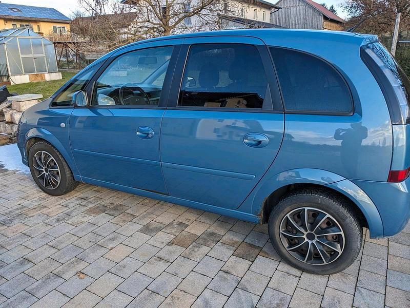 Gebraucht Opel Meriva 105 PS (77 kW) 2007 Blau Van / Kleinbus