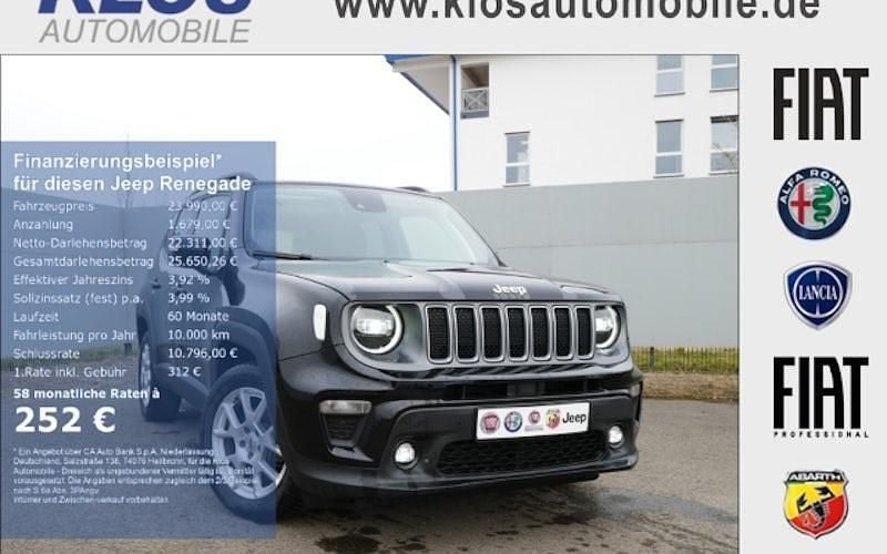 Schwarz Gebraucht 2023 Jeep Renegade Limited SUV | 23.990 € (Fairer Preis) - Bild 1/4