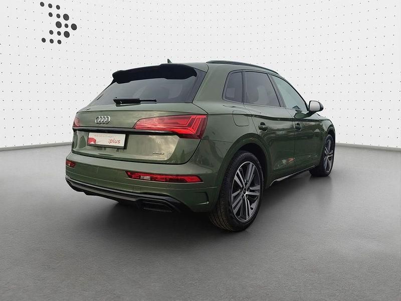 Gebraucht Audi Q5 S-Line 204 PS (150 kW) 2023 Distriktgrün metallic SUV
