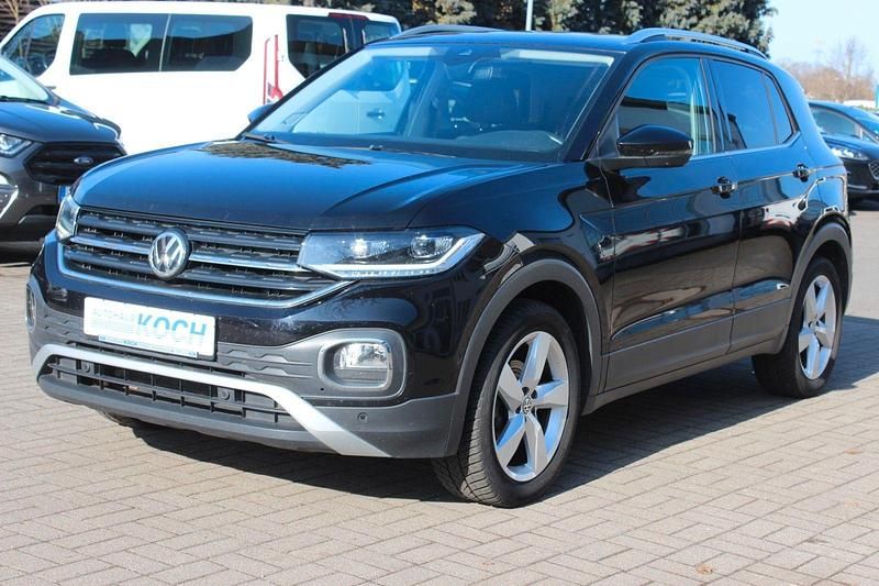 Gebraucht VW T-Cross Style 116 PS (85 kW) 2019 Schwarz SUV