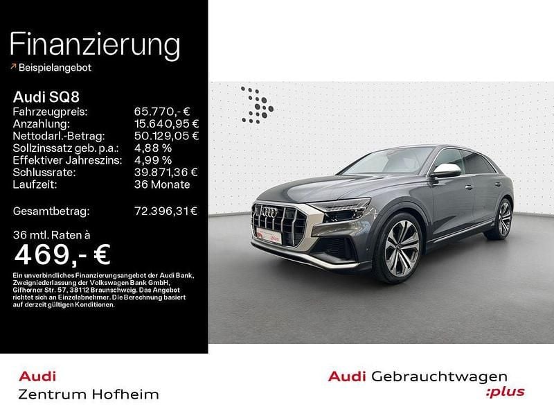 Gebraucht Audi SQ8 Ambiente 507 PS (372 kW) 2022 Daytonagrau perleffekt SUV