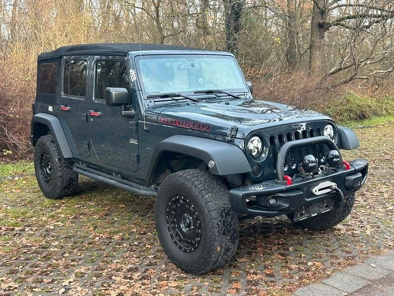Grau Gebraucht 2017 Jeep Wrangler Rubicon SUV | 29.700 € (Superpreis) - Bild 1/4