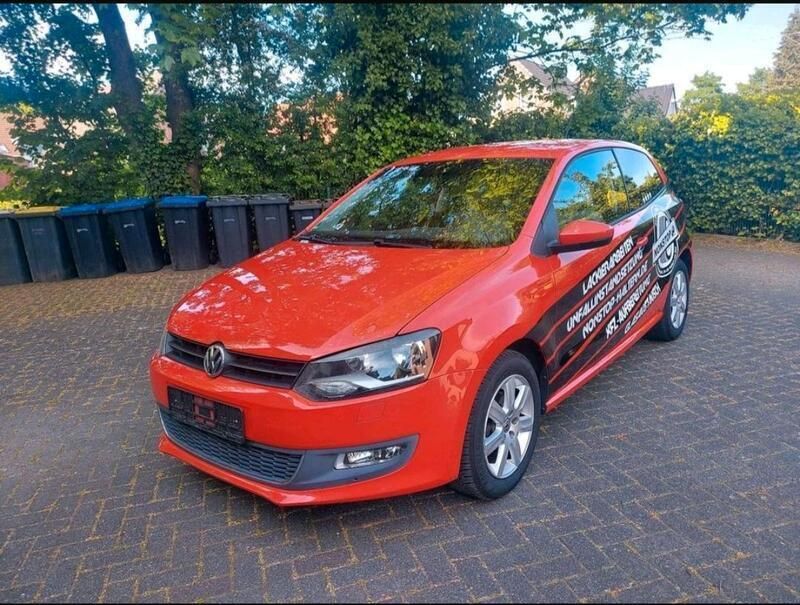 Rot Gebraucht 2010 VW Polo Kleinwagen | 3.555 € (Superpreis) - Bild 1/4