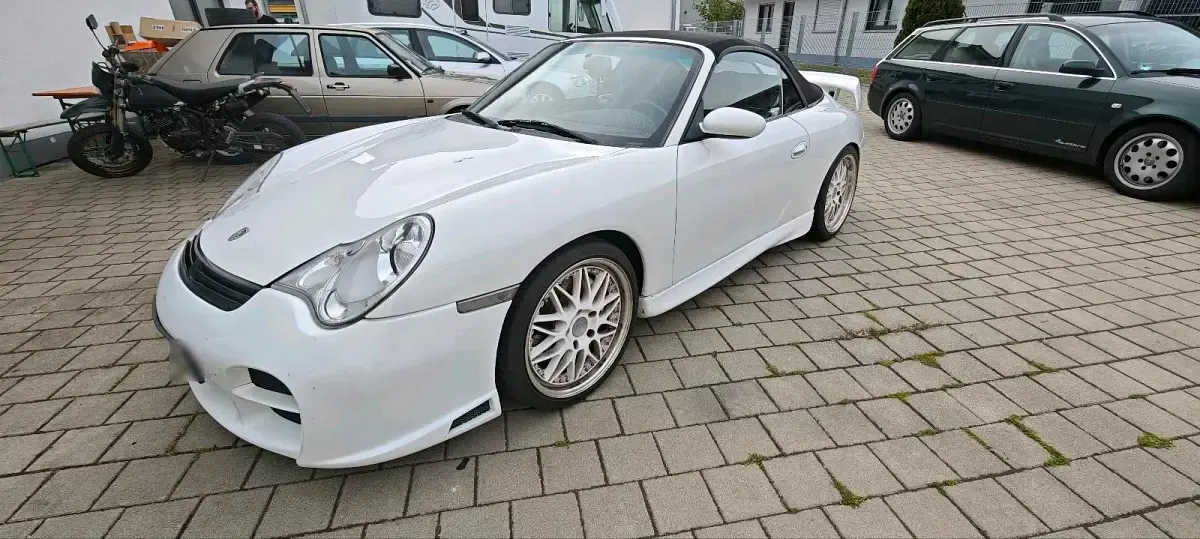 Gebraucht Porsche 911 Carrera Cabriolet 300 PS (220 kW) 1999 Weiß Cabrio