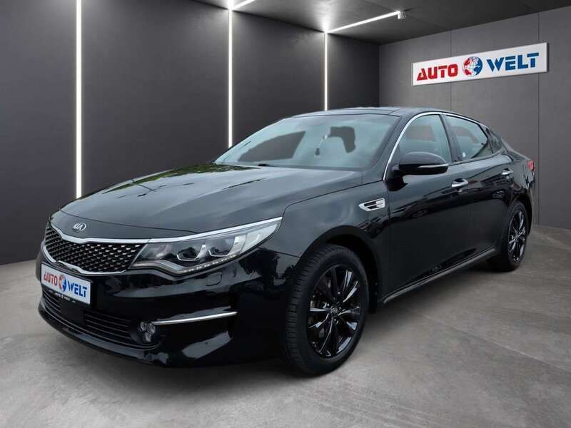 Schwarz Gebraucht 2017 Kia Optima Limousine | 14.990 € (Fairer Preis) - Bild 1/4