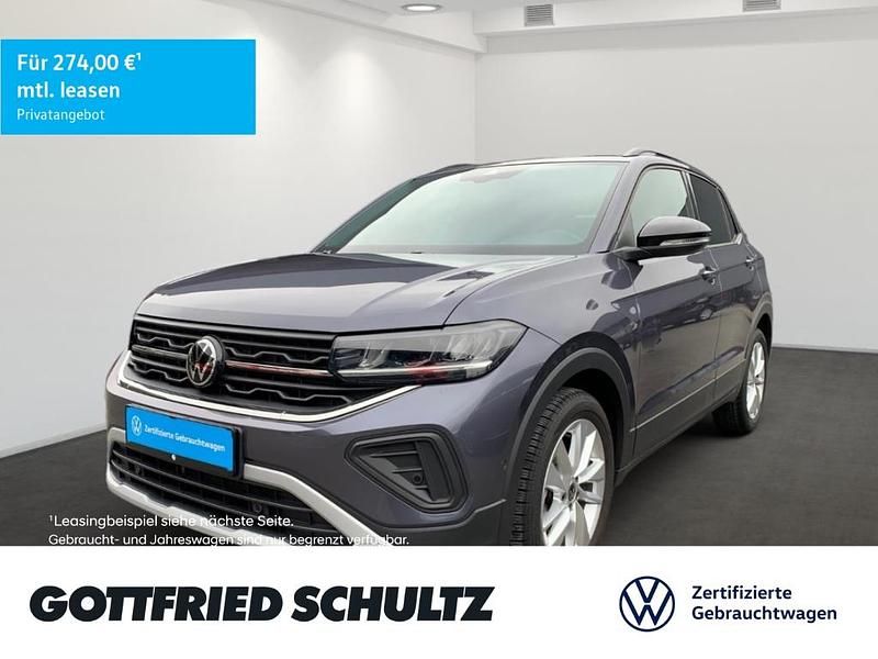Grau (rauchgrau metallic) Gebraucht 2025 VW T-Cross Goal SUV | 25.950 € (Guter Preis) - Bild 1/3