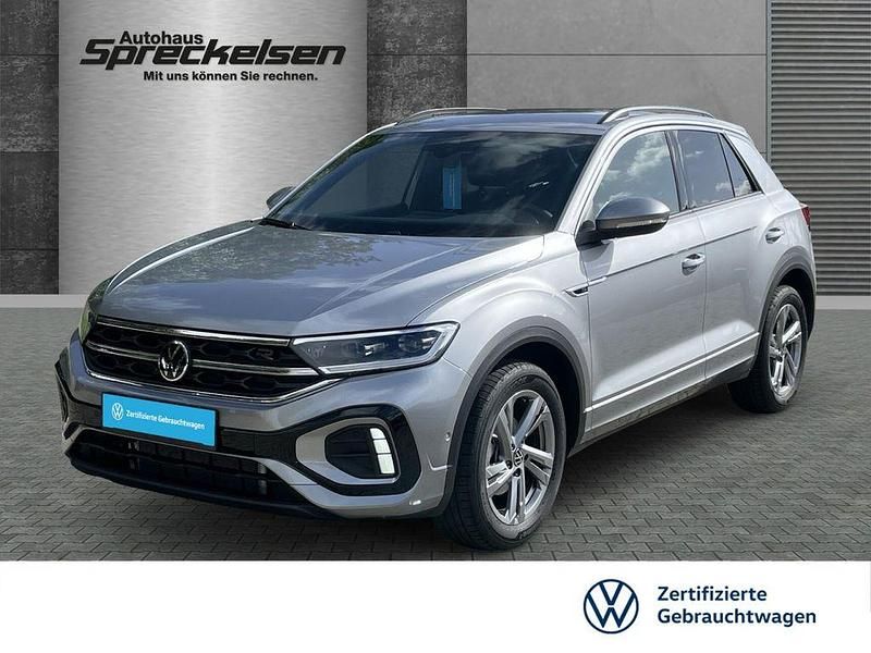 Silber Gebraucht 2025 VW T-Roc R-line Plus SUV | 29.990 € (Fairer Preis) - Bild 1/4