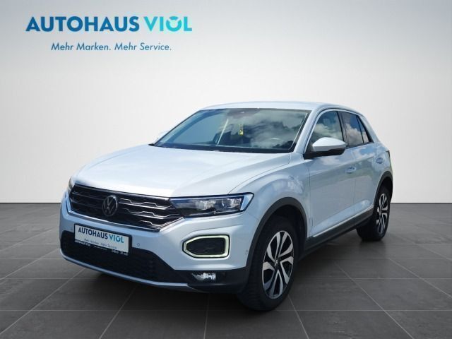 White silver metallic Gebraucht 2021 VW T-Roc Active SUV | 25.900 € (Fairer Preis) - Bild 1/4