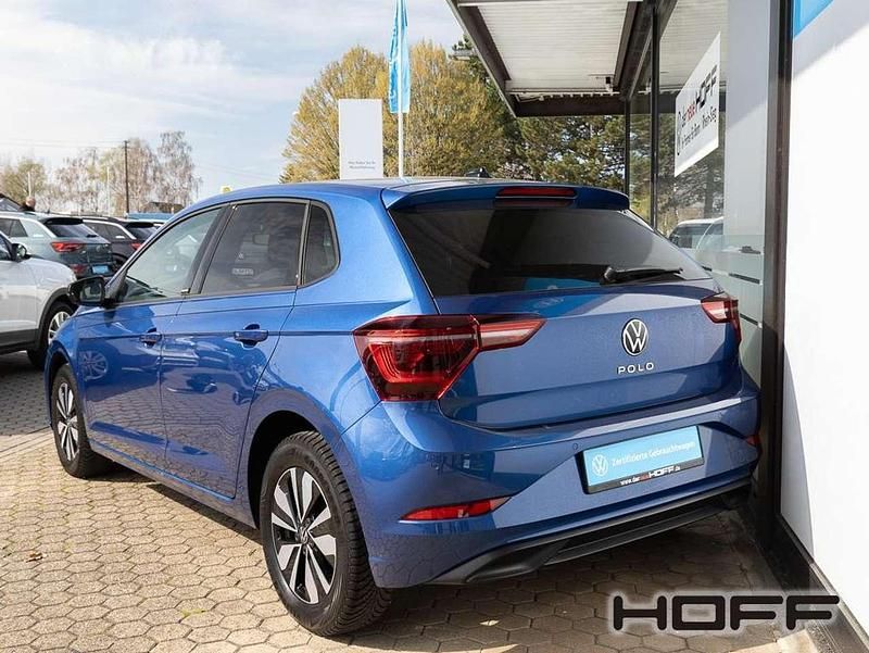 Gebraucht VW Polo Move 95 PS (69 kW) 2024 Reef blue metallic Kleinwagen