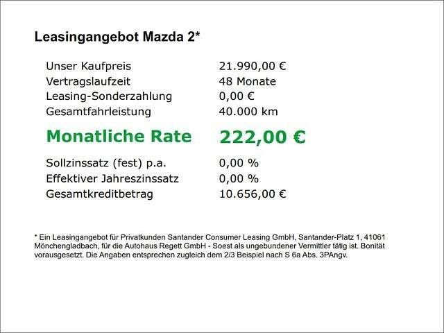 Neu Mazda 2 Prime-Line 116 PS (85 kW) 2025 Grau Kleinwagen