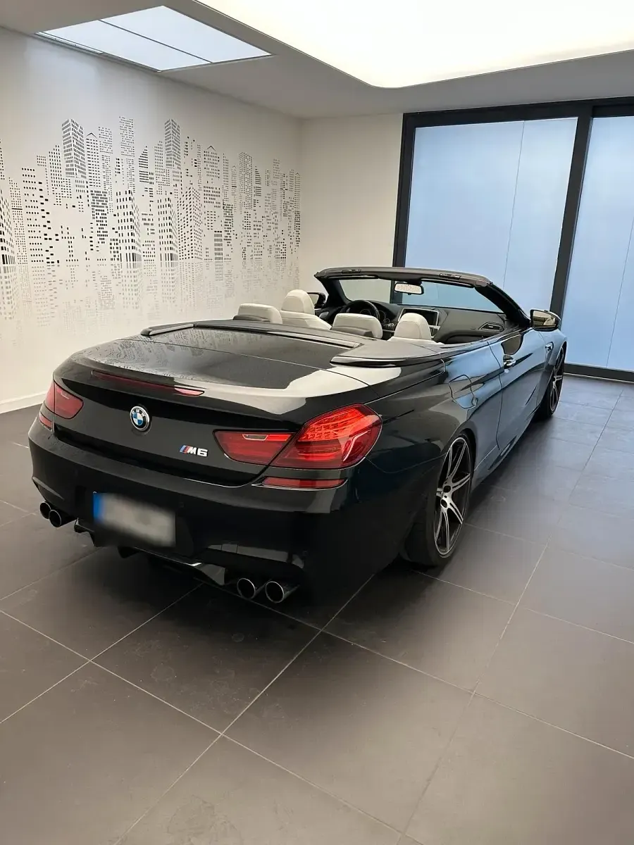 Gebraucht BMW M6 Cabriolet Sport Line 560 PS (411 kW) 2013 Schwarz Cabrio