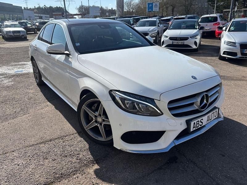 Gebraucht Mercedes C220 AMG line 170 PS (125 kW) 2014 Weiß Limousine