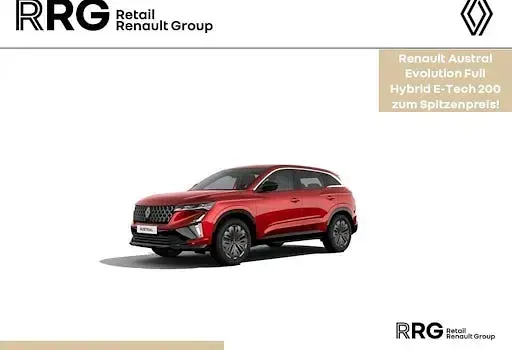 Nowe Renault Austral Evolution 200 KM (147 kW) 2026 Czerwony SUV
