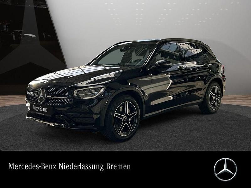 Schwarz Gebraucht 2020 Mercedes GLC200 AMG SUV | 39.890 € (Teuer) - Bild 1/3