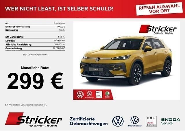 Neu VW T-Roc Style 116 PS (85 kW) 2025 Canary yellow SUV